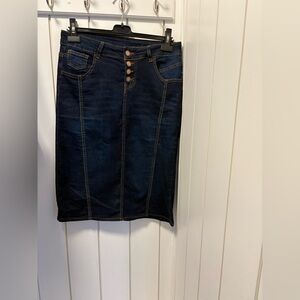 Women’s Denim Pencil Skirt